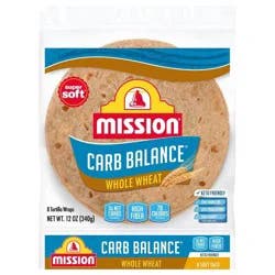 Mission Carb Balance Tortilla Wraps 8 ea