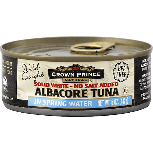 slide 2 of 2, Crown Prince Natural Albacore Tuna in Spring Water, 5 oz
