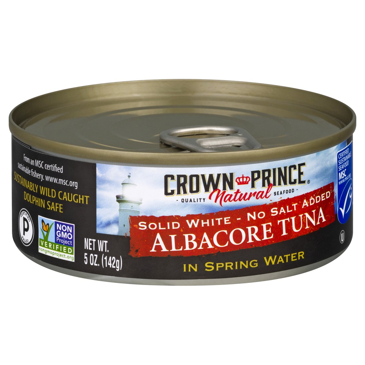 slide 2 of 13, Crown Prince In Spring Water Natural Albacore Tuna, 5 oz