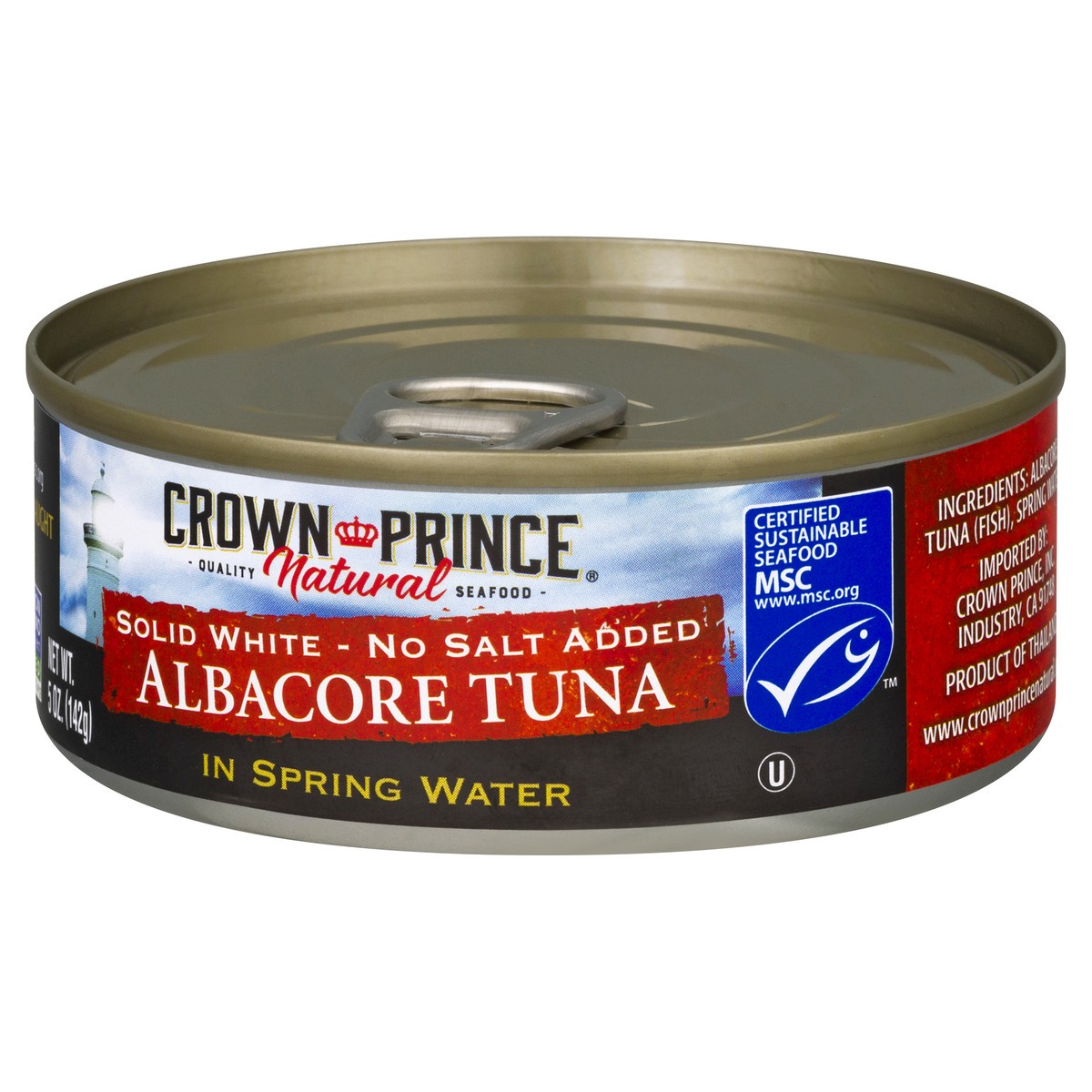 slide 3 of 13, Crown Prince In Spring Water Natural Albacore Tuna, 5 oz