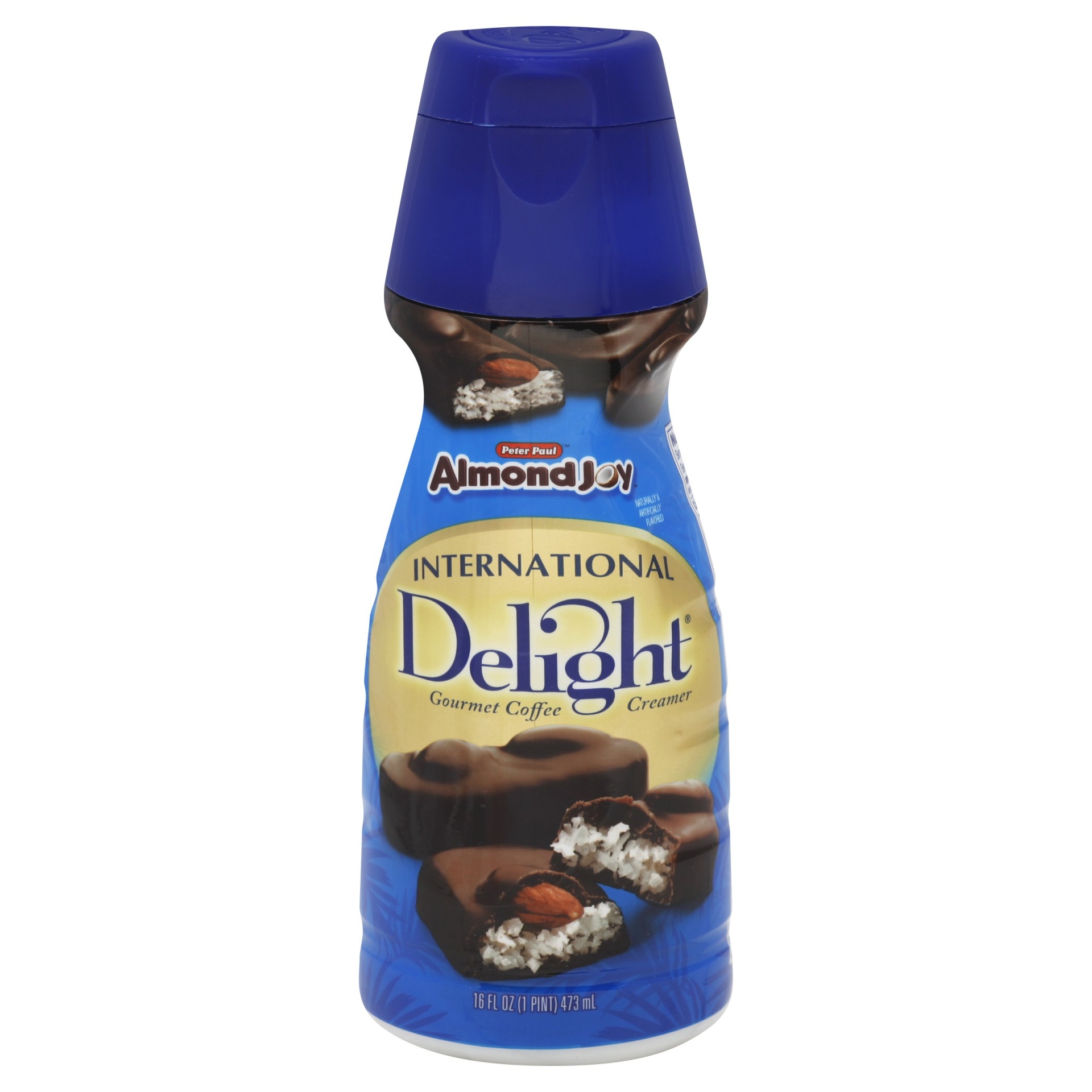 slide 1 of 6, International Delight Peter Paul Almond Joy Gourmet Coffee Creamer, 16 fl oz