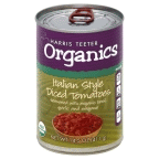 slide 1 of 1, HT Organics Italian-Style Diced Tomatoes, 14.5 oz