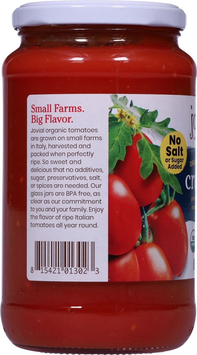 slide 5 of 9, Jovial Organic Crushed Tomatoes 18.3 oz, 18.3 oz