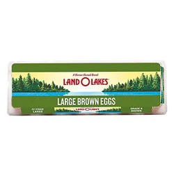 Land O Lakes Large Brown Eggs - 12 Count