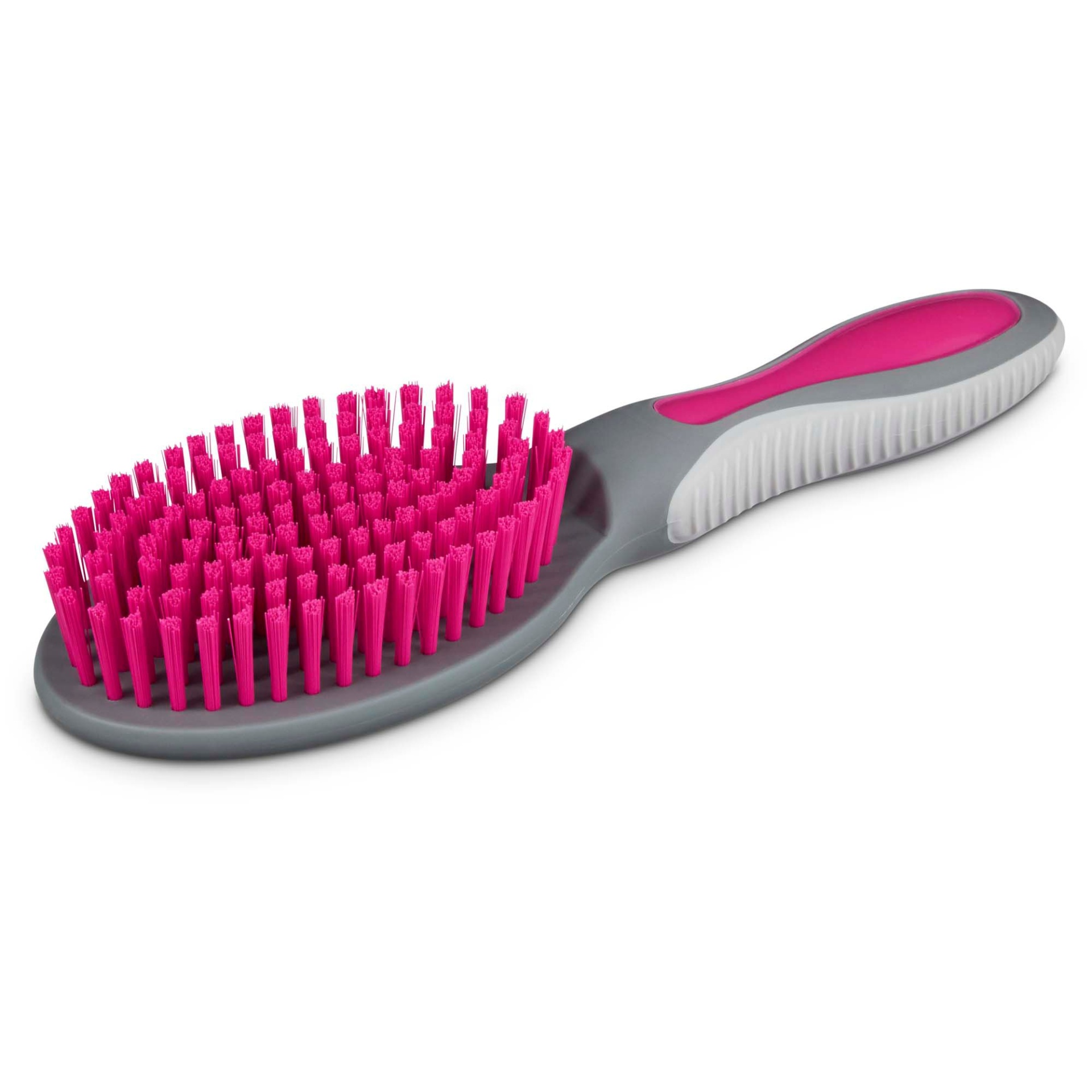 slide 1 of 1, Well & Good Pink Bristle Dog Brush, LG