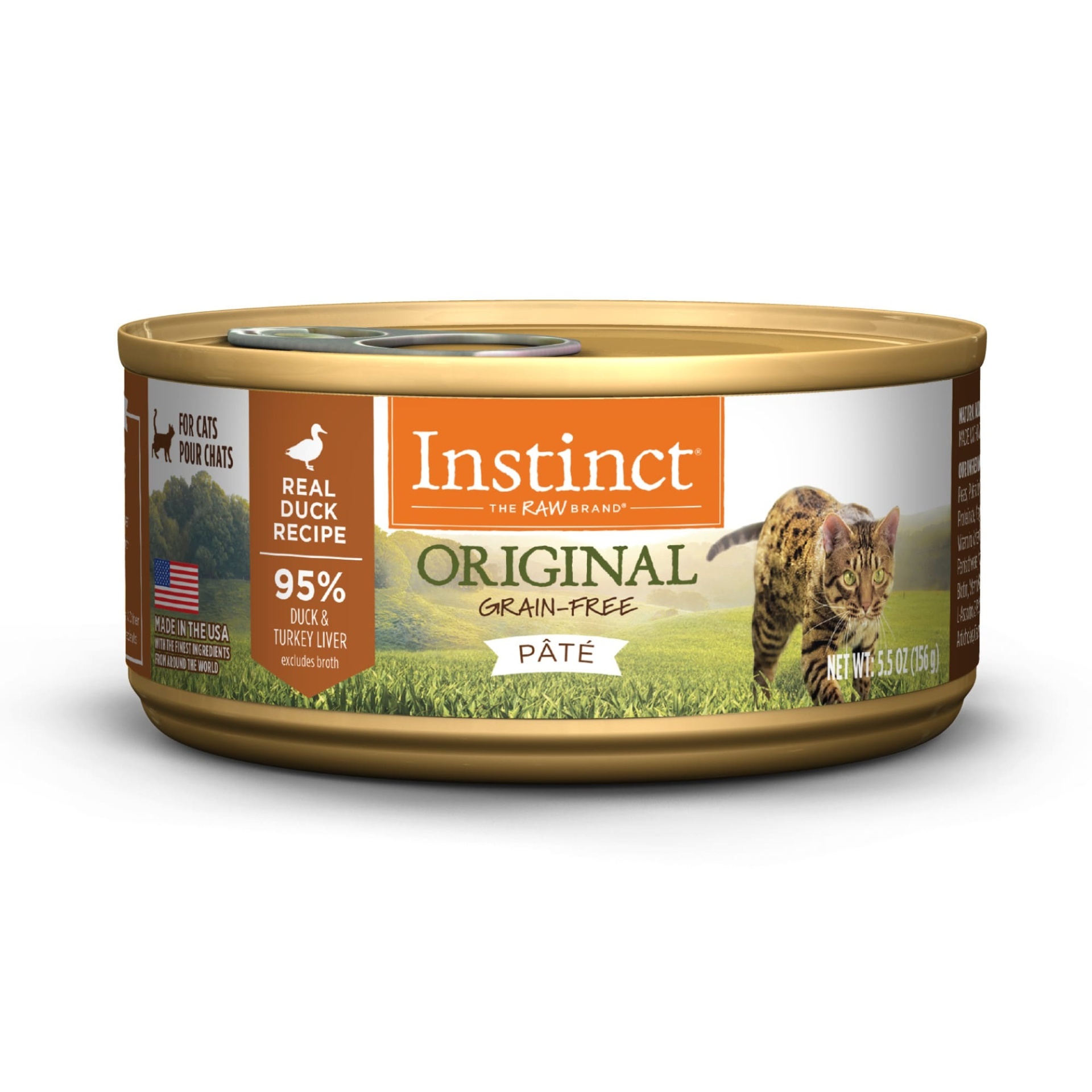 slide 1 of 1, Nature's Variety Instinct Grain-Free Duck Canned Cat Food, 5.5 oz