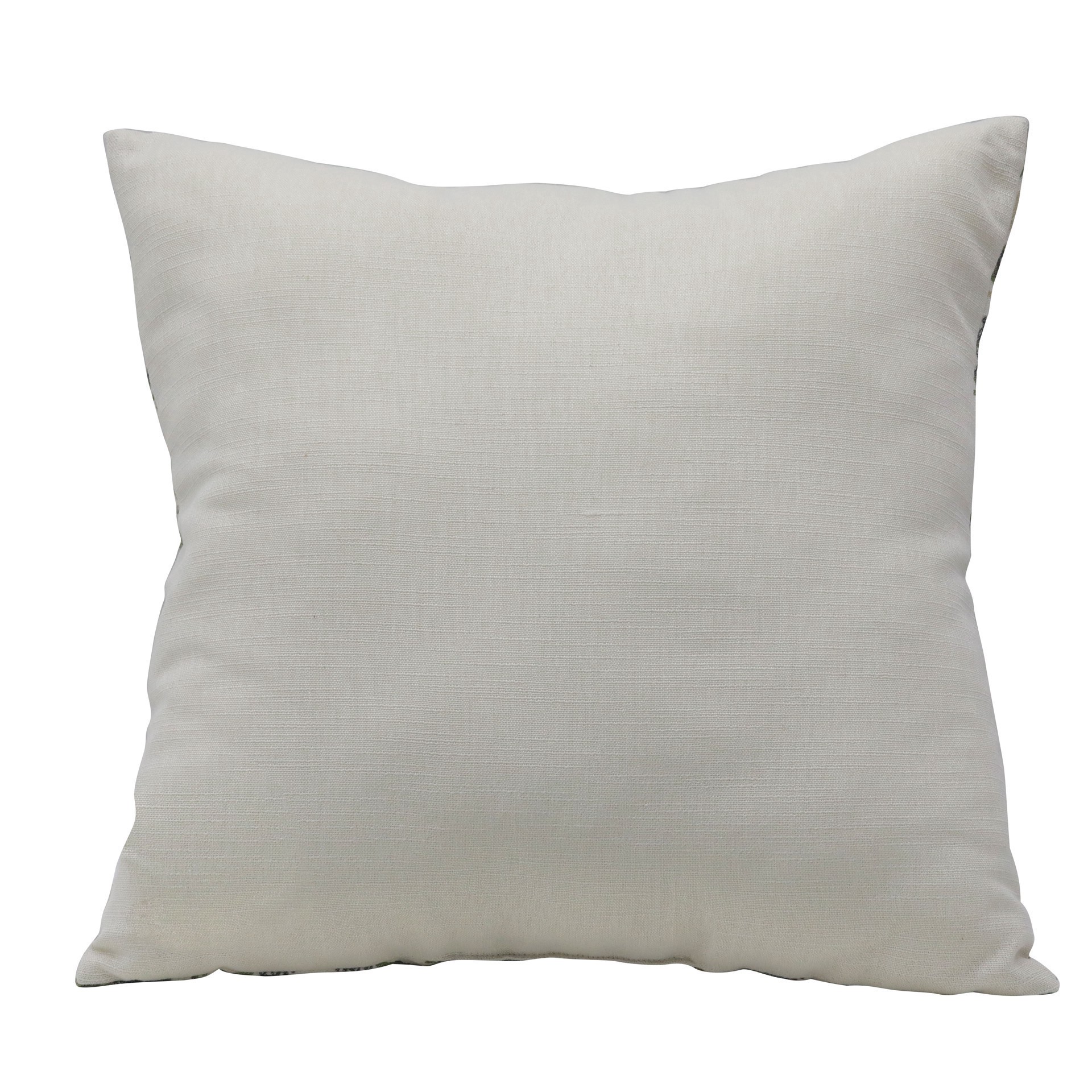 slide 2 of 2, 22" Green & Orange Damask Accent Pillow By Ashland, 22 in x 22 in