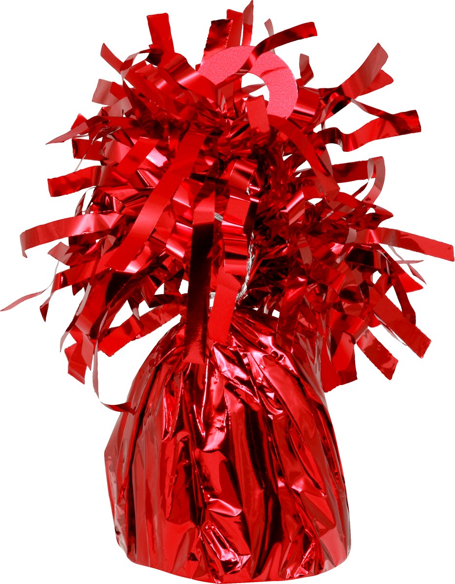 slide 5 of 7, Amscan Red Foil Weight 12Pk, 1 ct