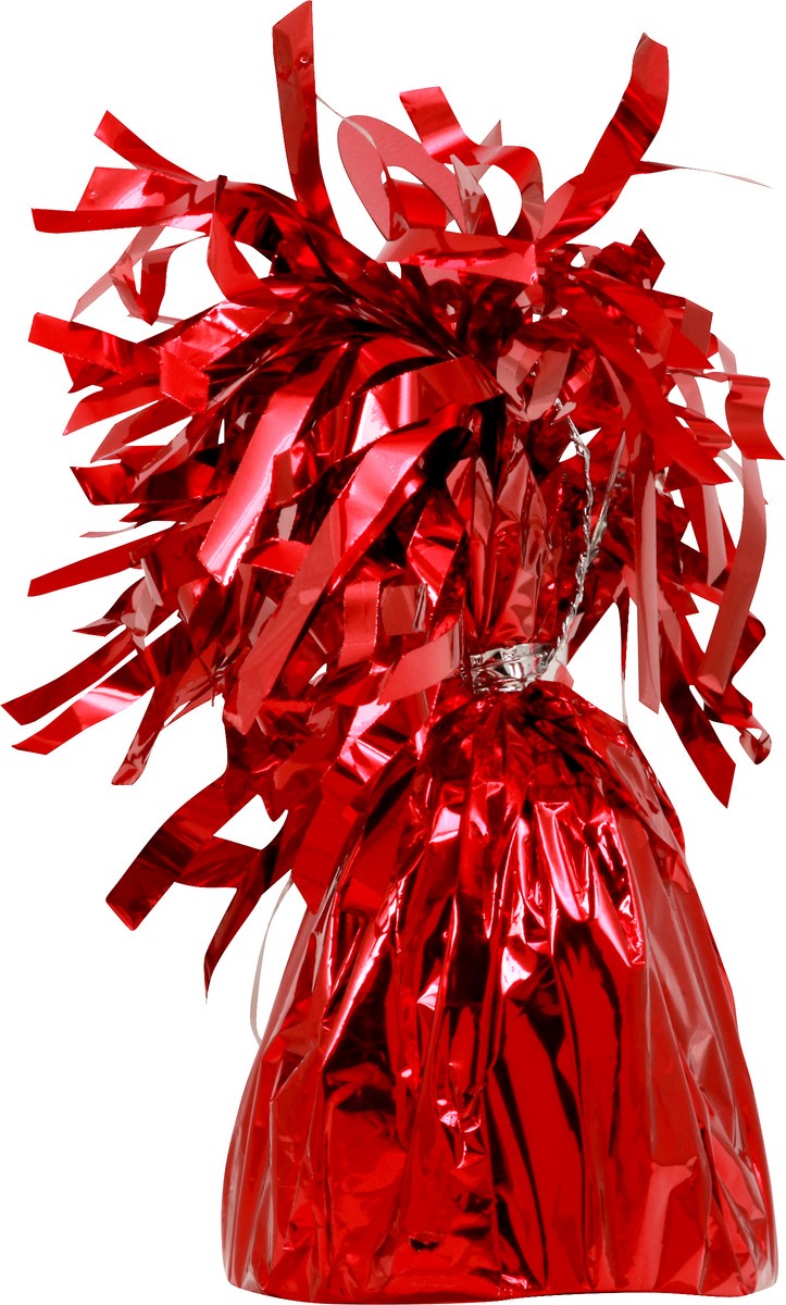 slide 2 of 7, Amscan Red Foil Weight 12Pk, 1 ct