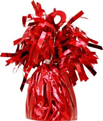 Amscan Red Foil Weight 12Pk