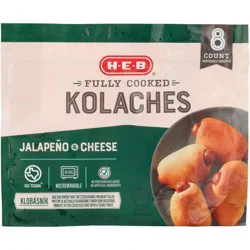 H-E-B Sausage Cheese & Jalapeno Kolaches