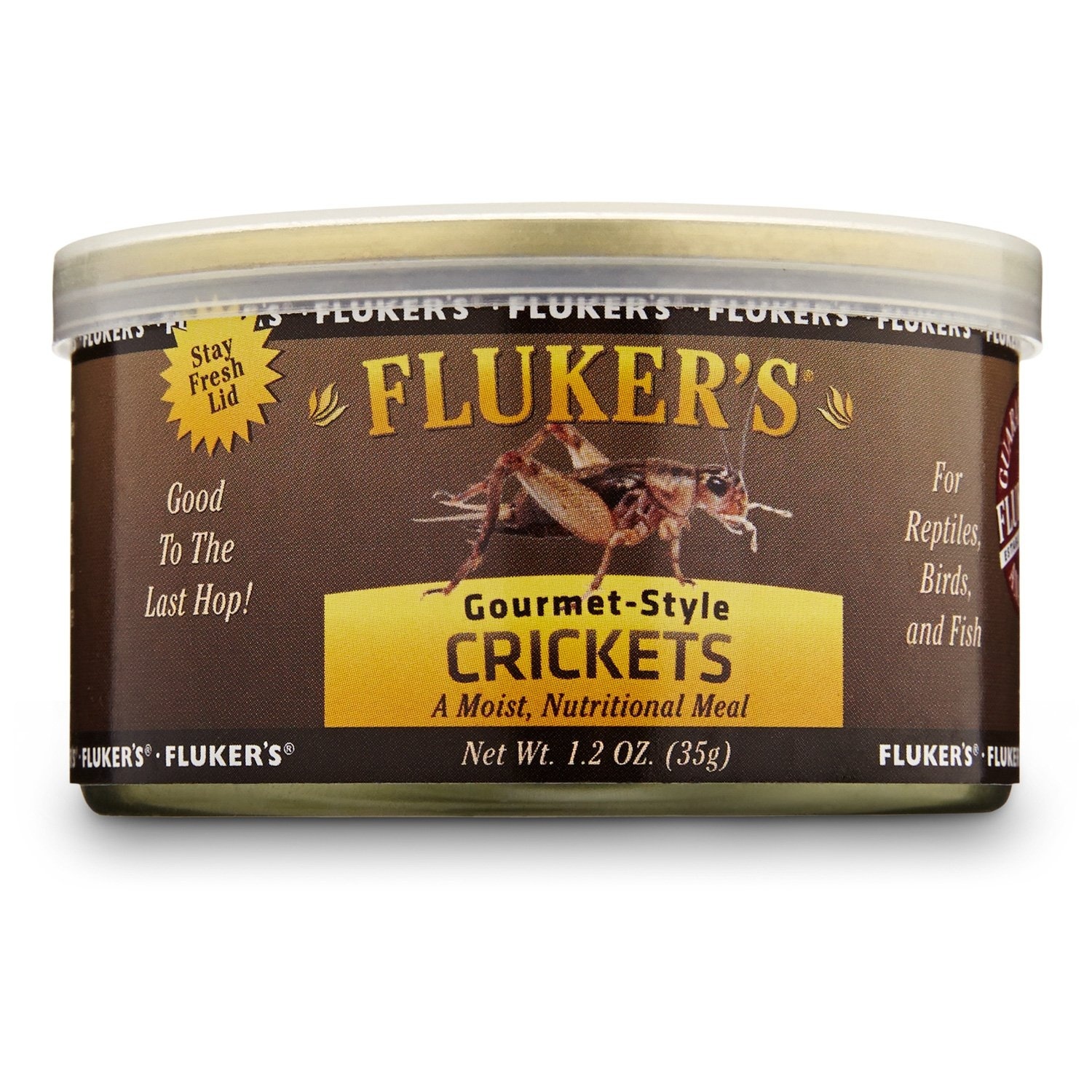 slide 1 of 1, Fluker's Gourmet Style Crickets Reptile Food, 1.2 oz
