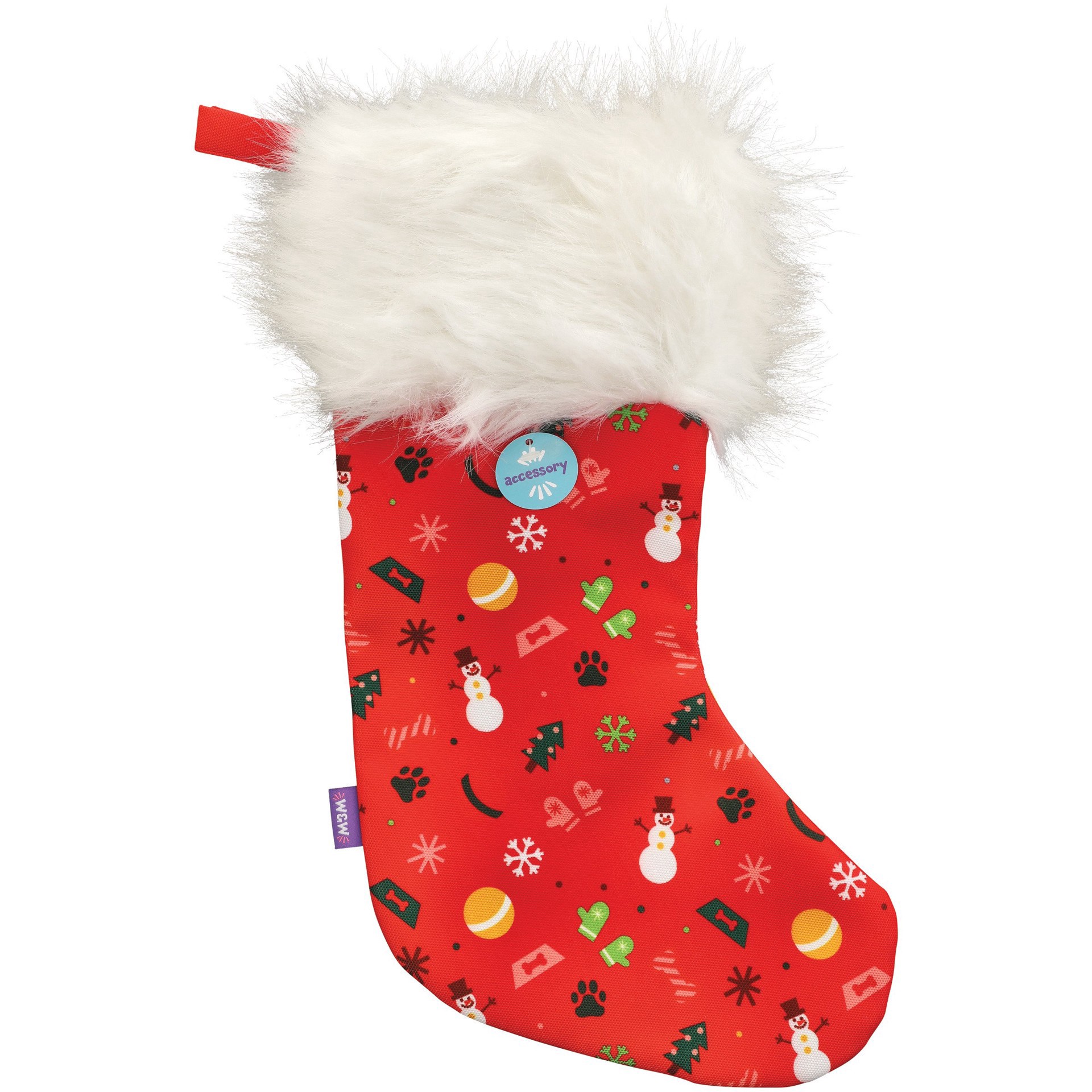 slide 1 of 1, Woof & Whiskers Dog Stocking Dog Toy, 1 ct