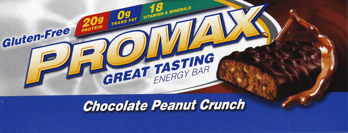 slide 1 of 5, Promax Energy Bar 12 ea, 12 ct