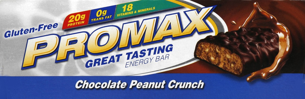 slide 5 of 5, Promax Energy Bar 12 ea, 12 ct