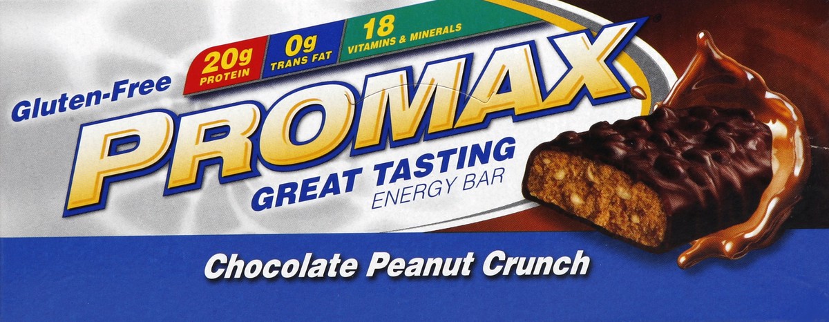 slide 4 of 5, Promax Energy Bar 12 ea, 12 ct