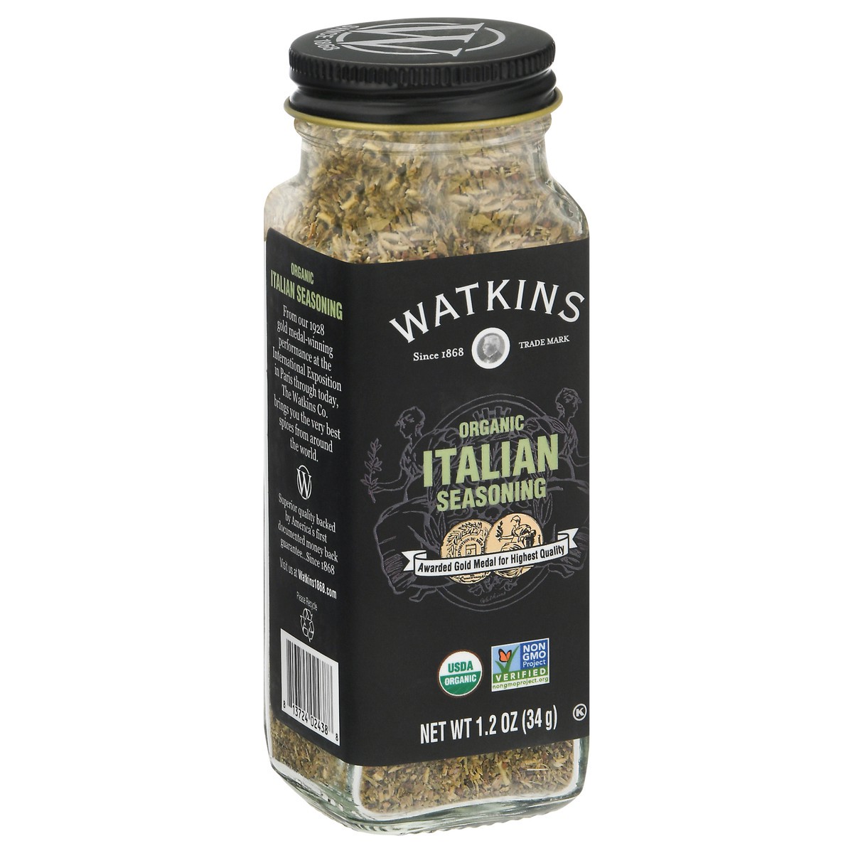 slide 7 of 11, Watkins Italian Seasoning Organic, 1.2 oz