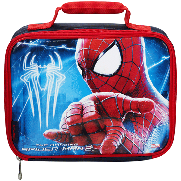 slide 1 of 1, Thermos Spiderman Movie Soft Lunch Kit, 1 ct