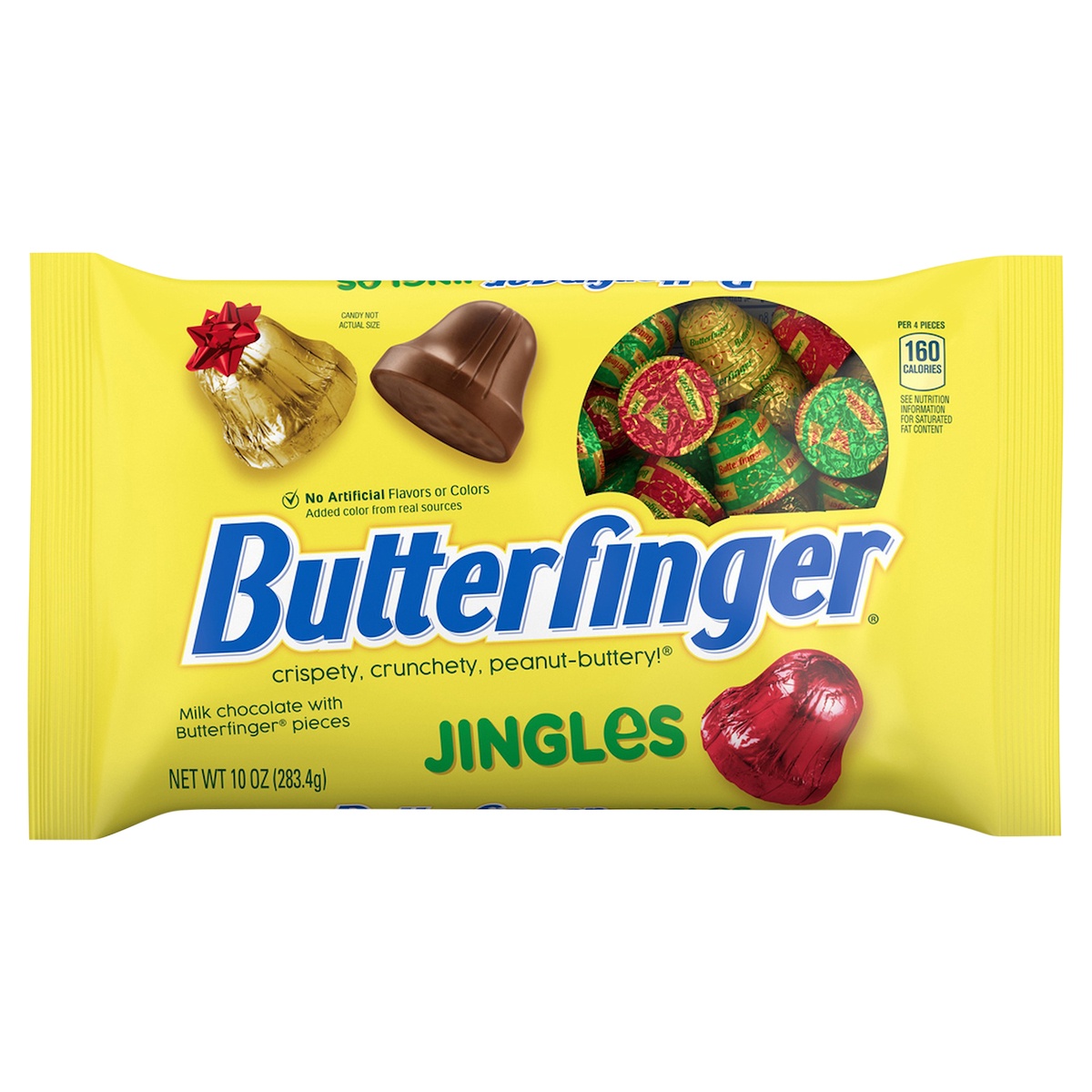 slide 1 of 1, Butterfinger Holiday Jingles Candy, 10 oz