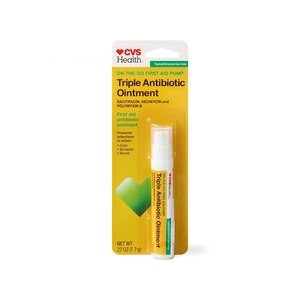 slide 1 of 1, CVS Health Triple Antibiotic Ointment Pump, 0.25 Oz, 1 ct