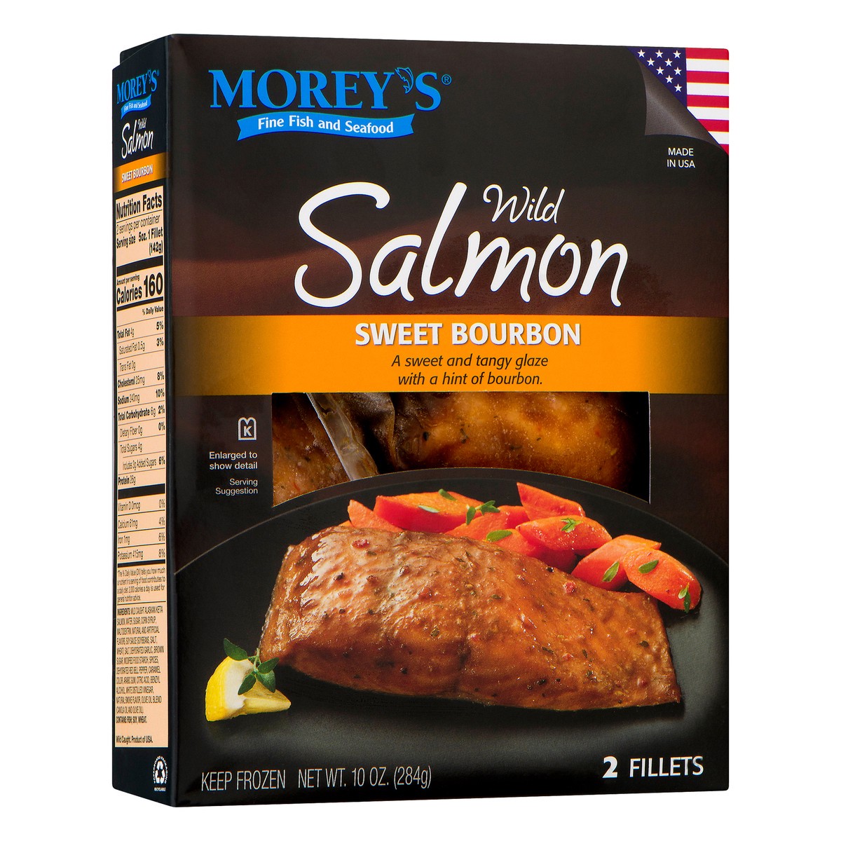 slide 8 of 13, Morey's Wild Sweet Bourbon Salmon 2 ea, 2 ct
