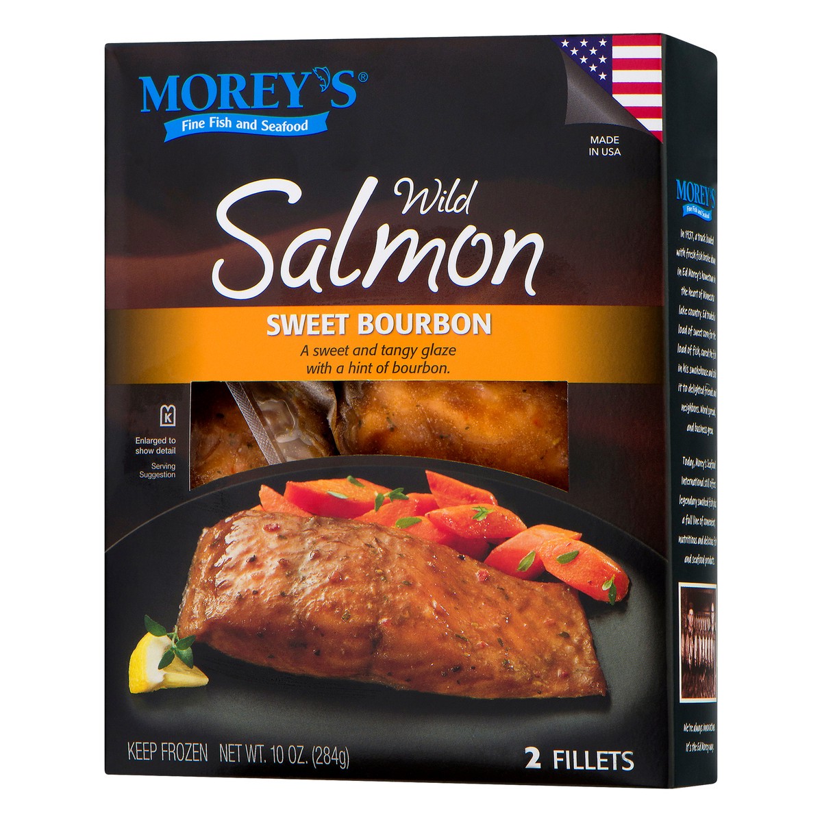 slide 9 of 13, Morey's Wild Sweet Bourbon Salmon 2 ea, 2 ct