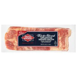 Dietz & Watson Thick Sliced Applewood Smoked Bacon 24 oz