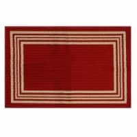 slide 1 of 1, Mohawk Home Ashford Area Rug - Dark Earth/Shell/Biscuit, 1 ct