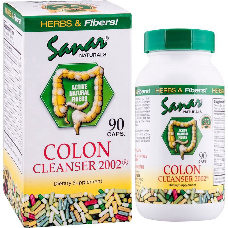 slide 1 of 1, Sanar Naturals Colon Cleanser 2002 90 ea, 90 ct