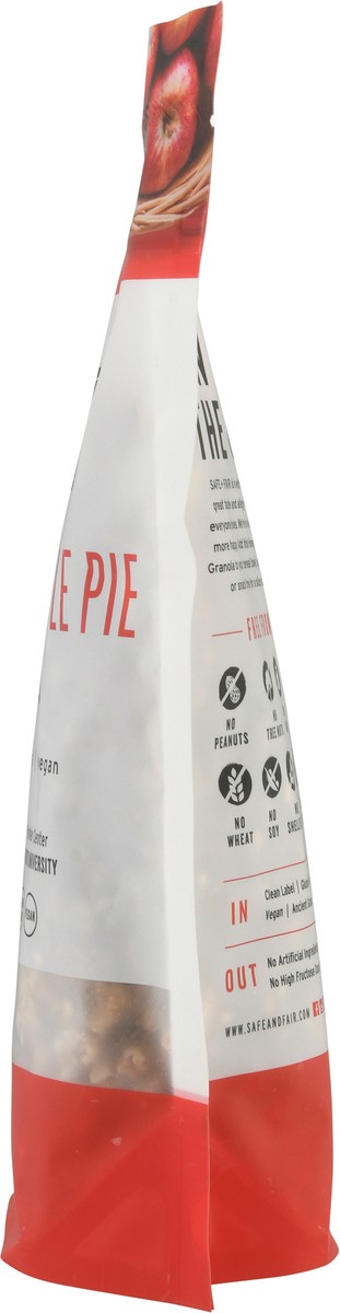slide 8 of 9, The Safe + Fair Food Company Honey Crisp Apple Pie Granola 12 oz Pouch, 12 oz