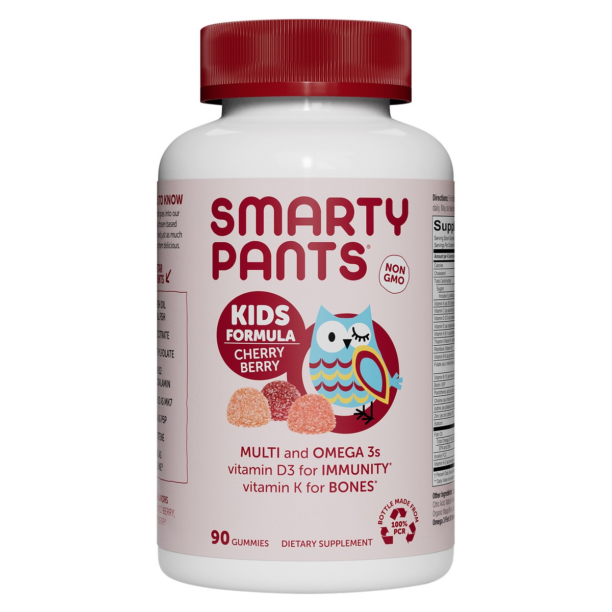 slide 1 of 8, SmartyPants Kids Formula - Cherry Berry, 120 ct., 90 ct