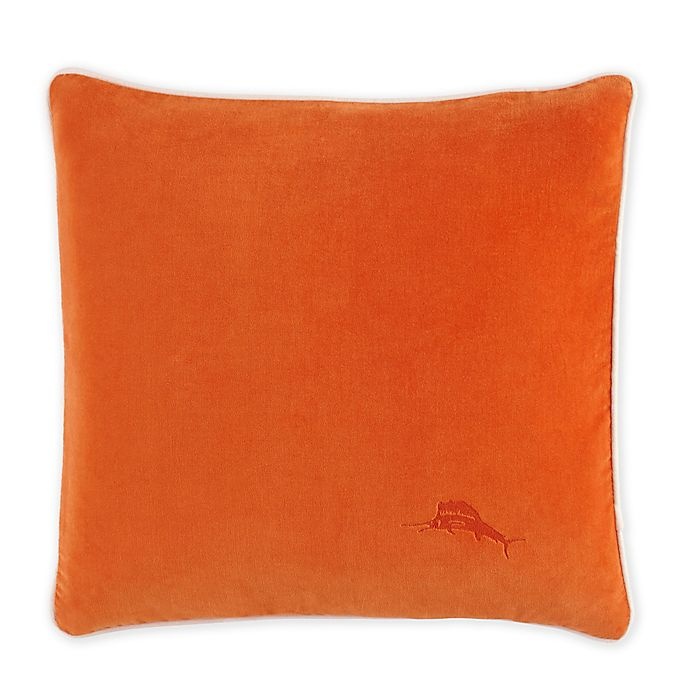 slide 1 of 4, Tommy Bahama San Jacinto Throw Pillow - Persimmon, 1 ct