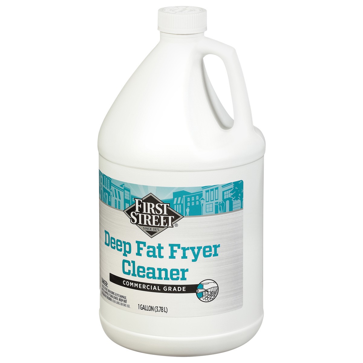 slide 2 of 12, Cb24 First Street Deep Fat Fryer Cleaner, 1 gal