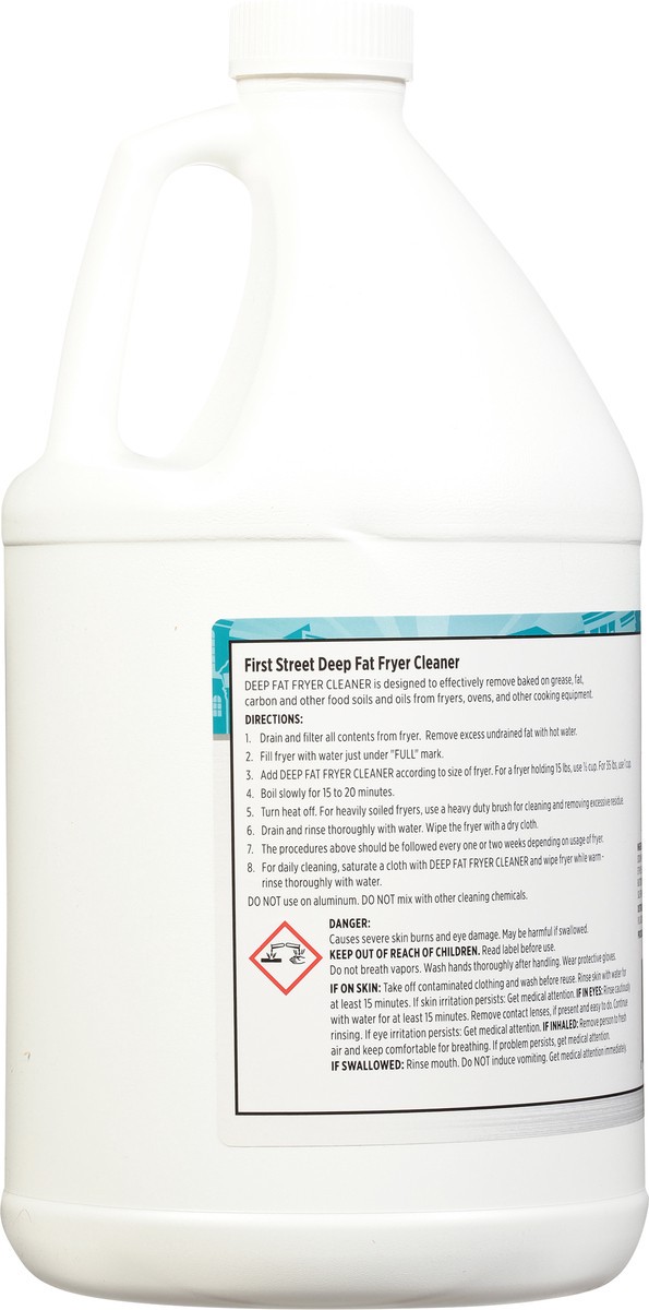 slide 11 of 12, Cb24 First Street Deep Fat Fryer Cleaner, 1 gal