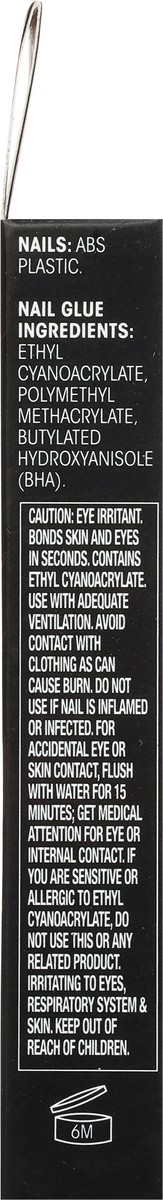 slide 2 of 9, L.A. Colors L A Colors Nail Frill Nail Tips Wild Rush, 1 ct