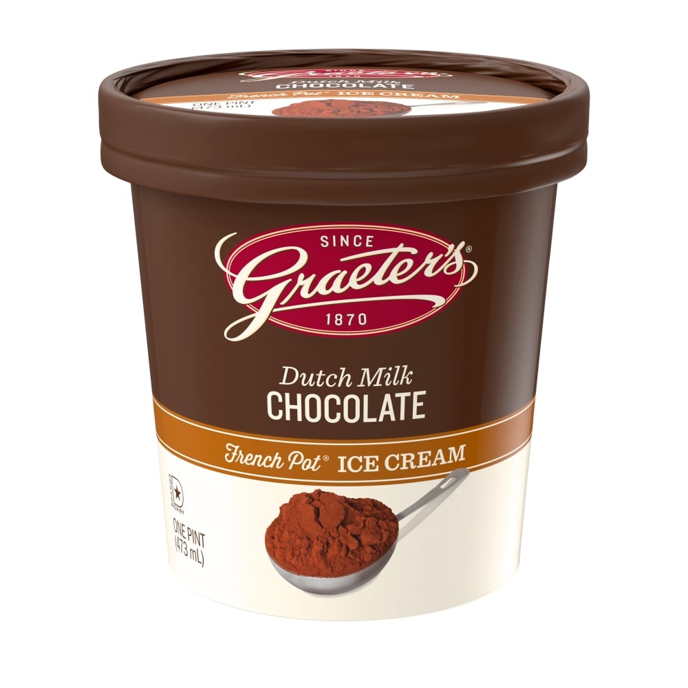 slide 1 of 1, Graeter's Chocolate Ice Cream, 16 oz