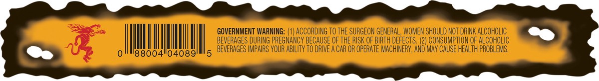 slide 2 of 4, Fireball Cinnamon Malt Beverage, 50ml Bottles, 10 Count, 33 Proof, 50 ml