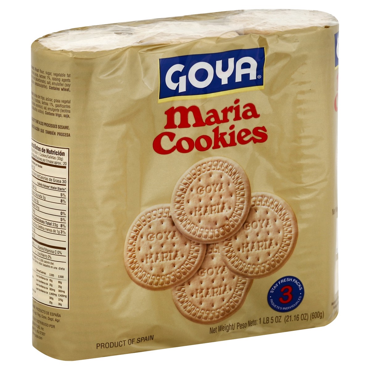 slide 4 of 6, Goya Cookies 21.16 oz, 21.16 oz