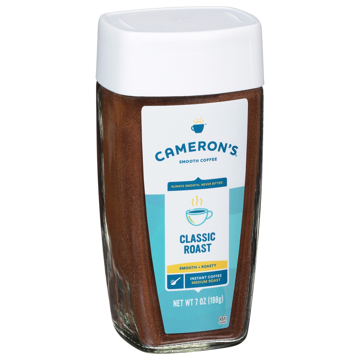 slide 2 of 9, Cameron's Instant Medium Roast Classic Roast Coffee 7 oz, 7 oz