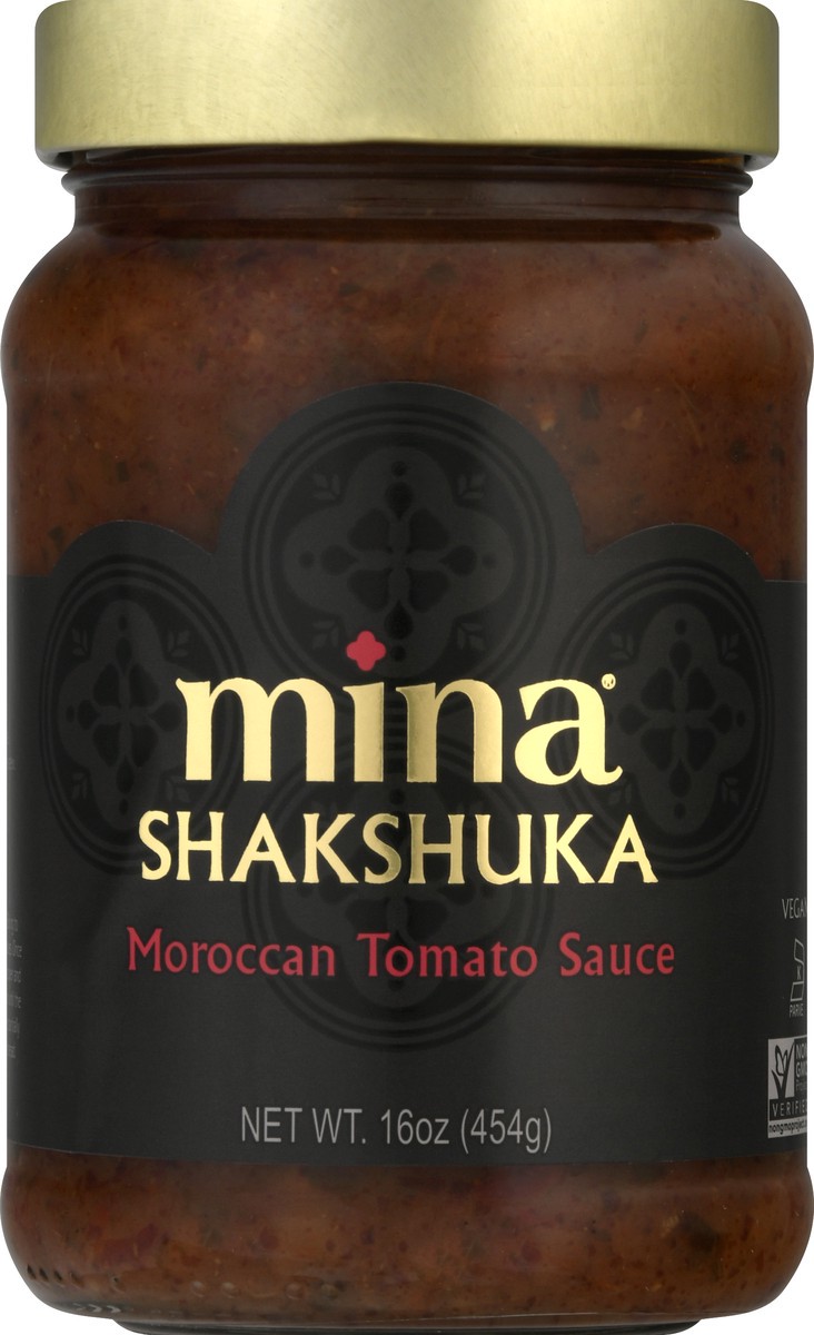 slide 8 of 9, Mina Shakshuka Moroccan Tomato Sauce 16 oz, 16 oz