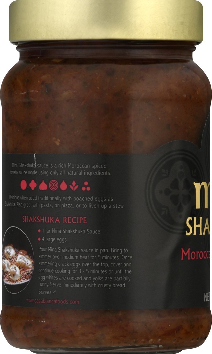 slide 5 of 9, Mina Shakshuka Moroccan Tomato Sauce 16 oz, 16 oz