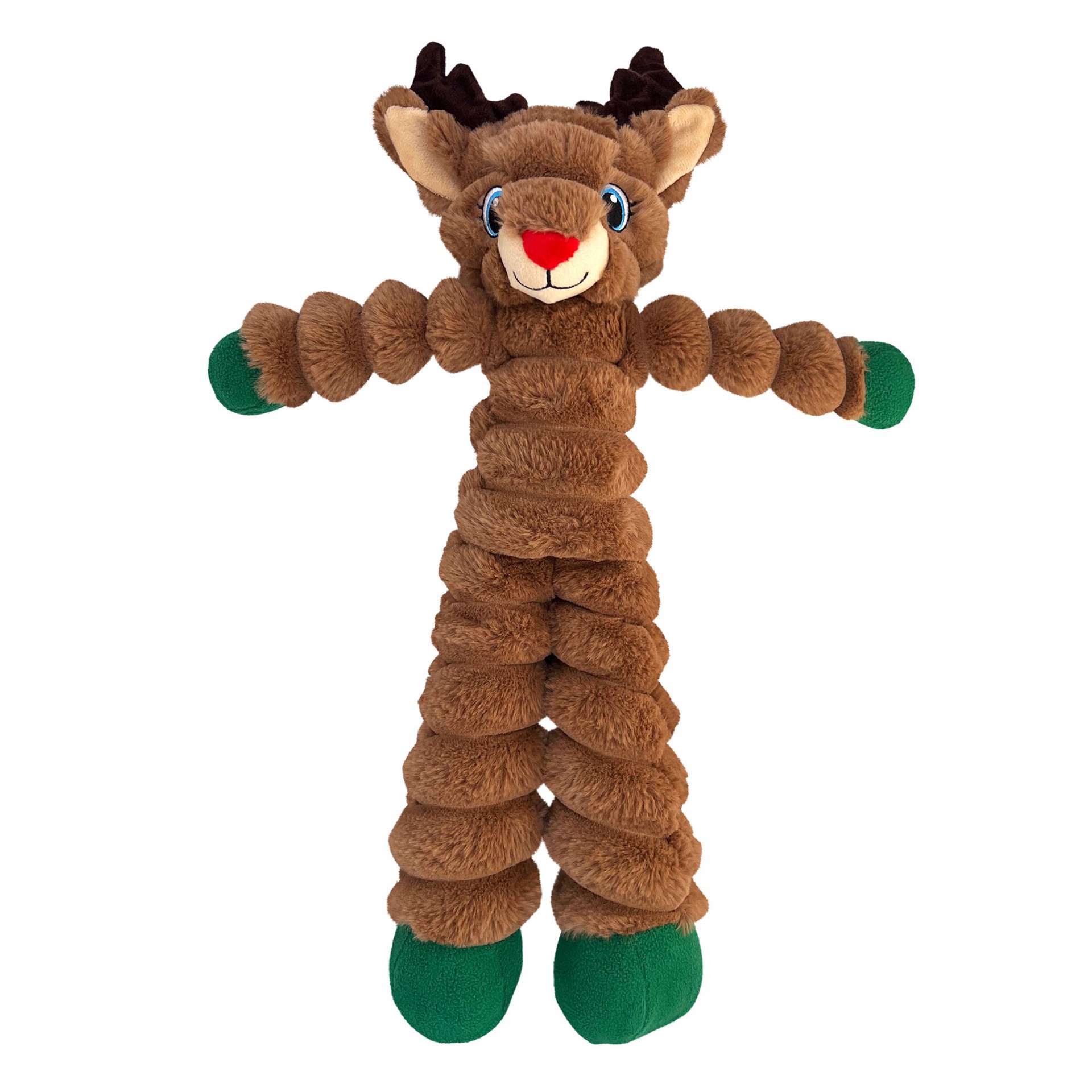 slide 1 of 1, KONG Holiday Shakers Crumples Reindeer Dog Toy, X-Large, 1 ct
