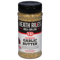 Heath Riles BBQ & Grilling Authentic Garlic Butter Rub 10 oz