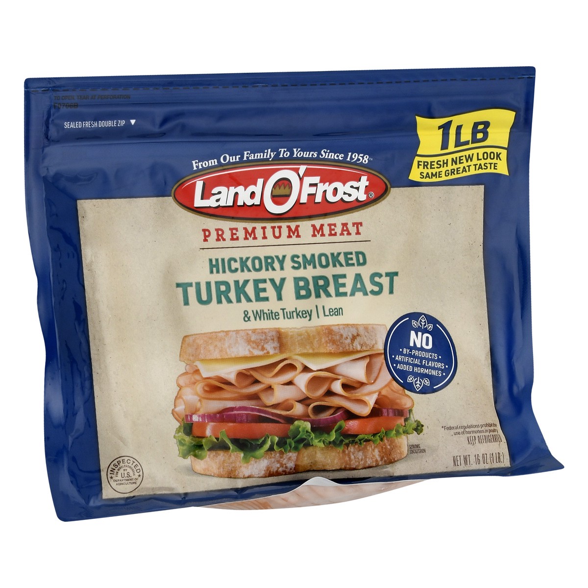 slide 2 of 9, Land O' Frost Land O Frost Premium Smoked Breast Of Turkey, 16 oz