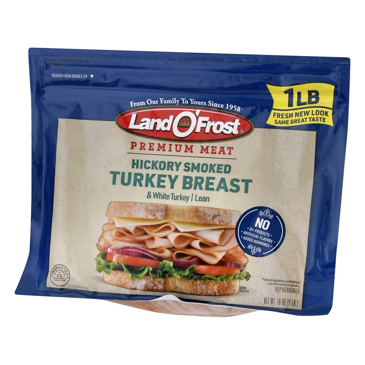 slide 3 of 9, Land O' Frost Land O Frost Premium Smoked Breast Of Turkey, 16 oz
