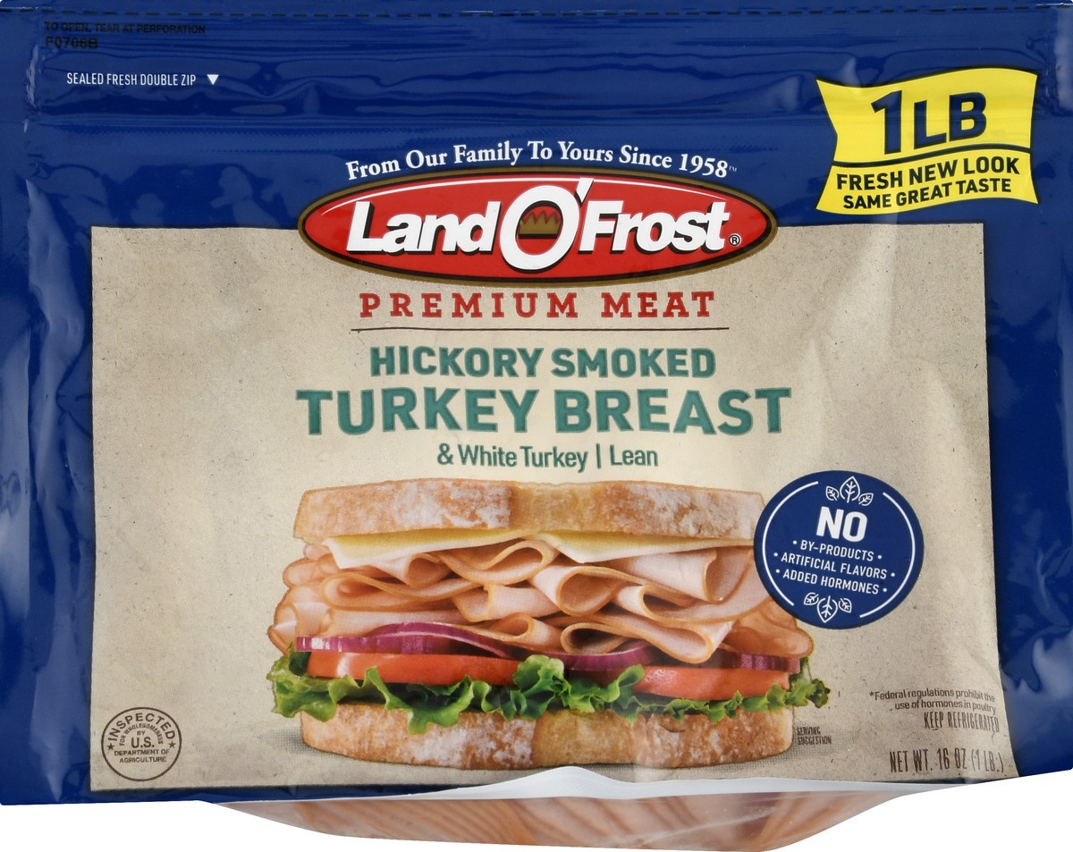 slide 6 of 9, Land O' Frost Land O Frost Premium Smoked Breast Of Turkey, 16 oz