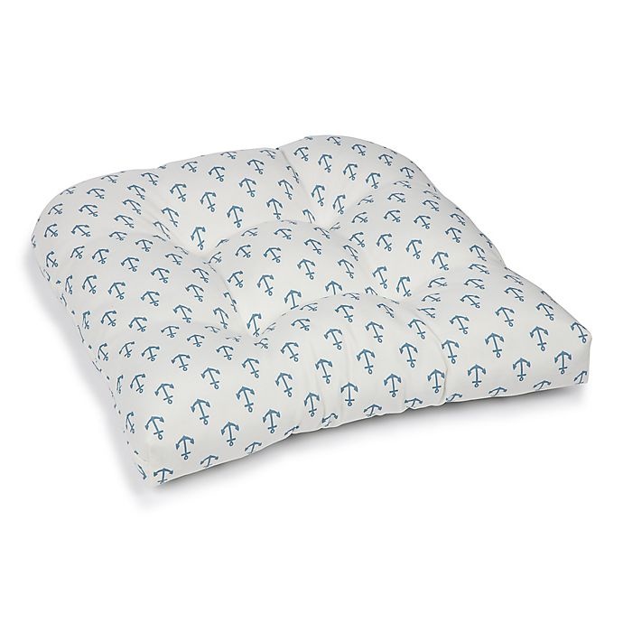 slide 2 of 2, Destination Summer Print Indoor/Outdoor U-Cushion - Grey Anchor, 1 ct