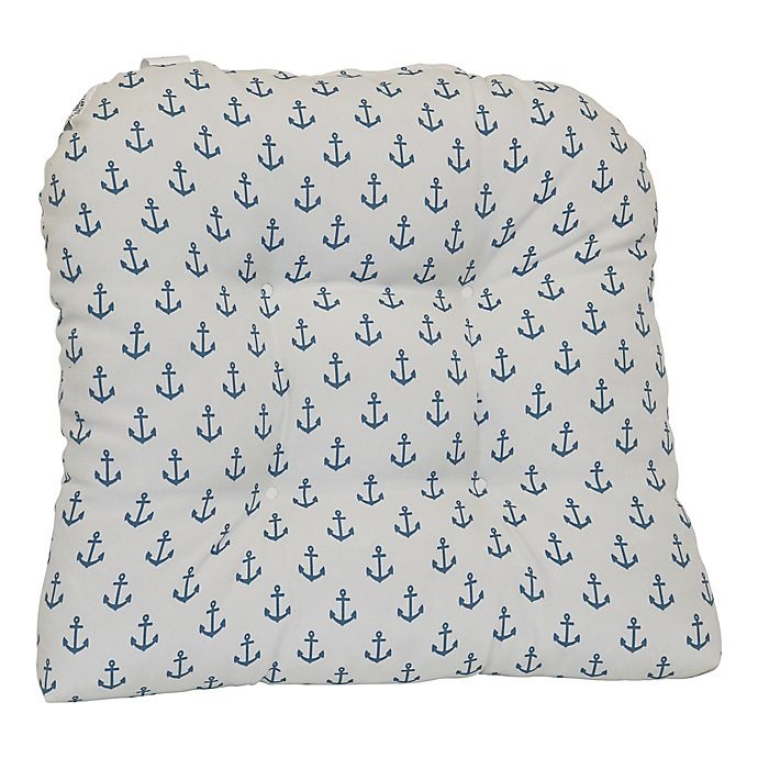 slide 1 of 2, Destination Summer Print Indoor/Outdoor U-Cushion - Grey Anchor, 1 ct