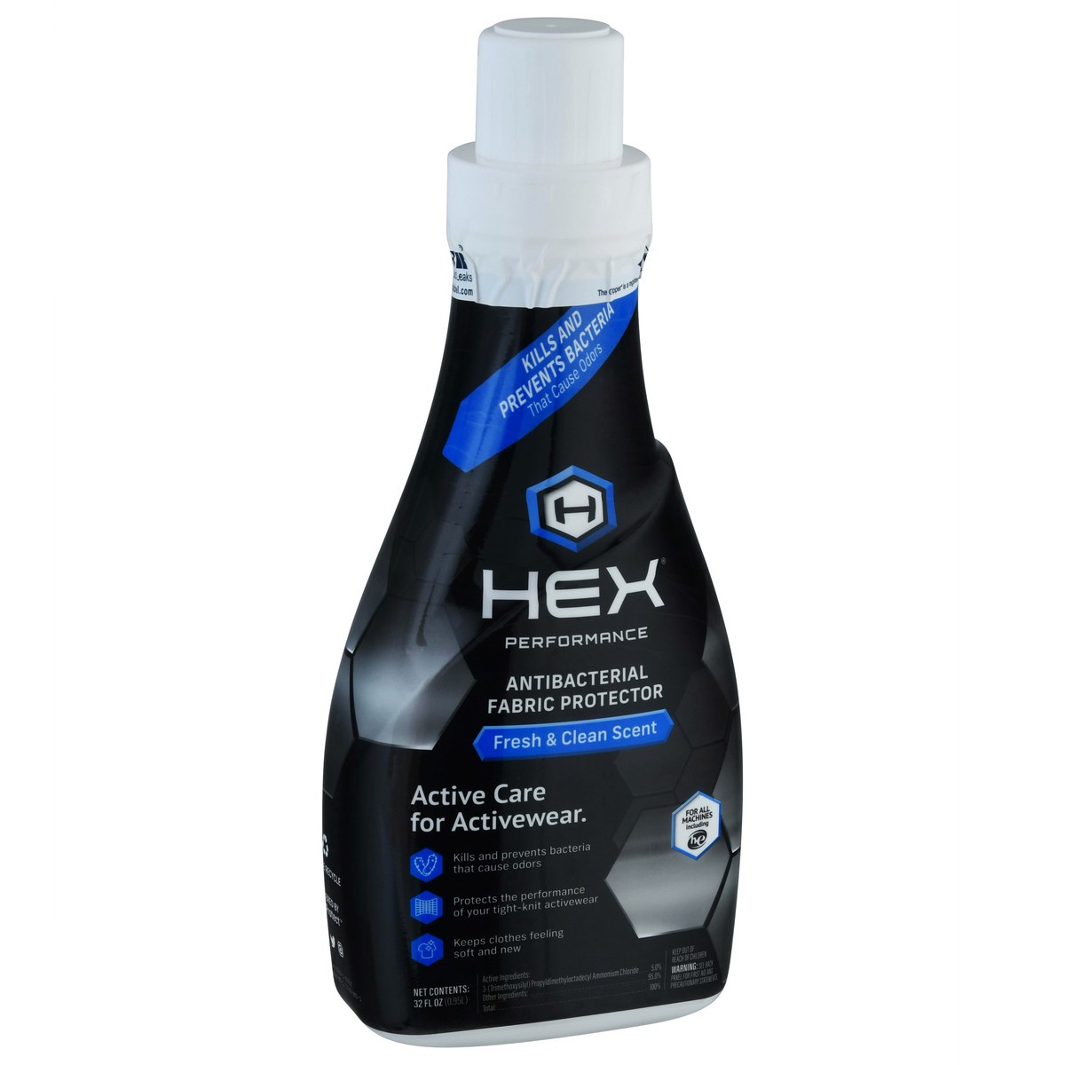 slide 6 of 13, HEX Performance Antimicrobial Fabric Protector, Fresh and Clean Scent, 32 oz