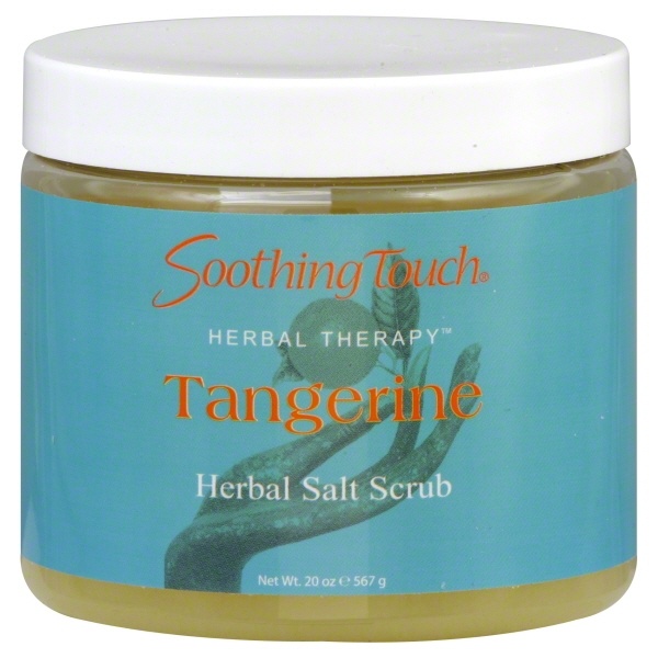 slide 1 of 1, Soothing Touch Tangerine Salt Scrub, 20 oz